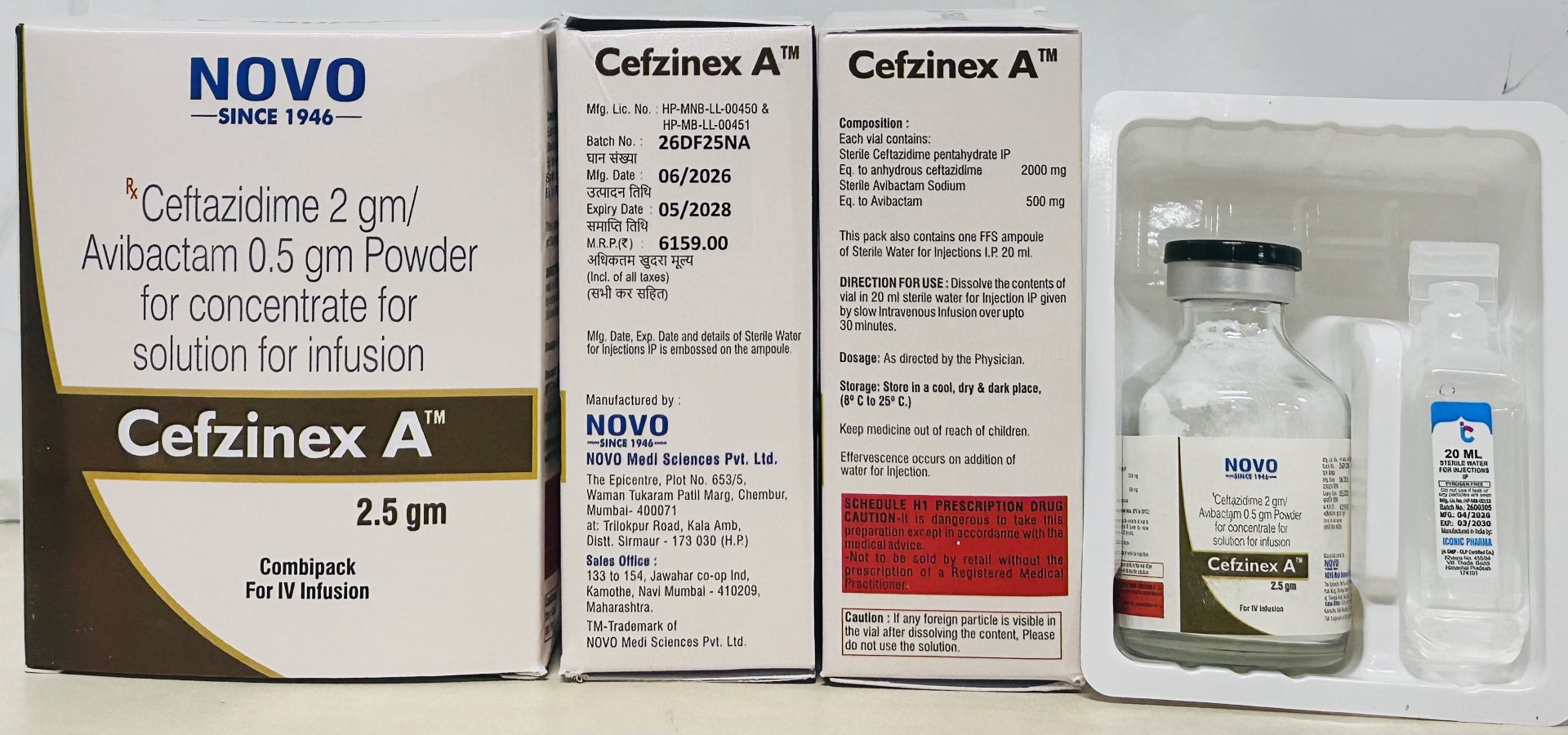 CEFZINEX 
(COMBIPACK)